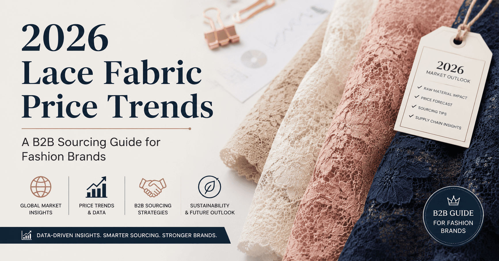 2026 Lace Fabric Price Trends: A B2B Sourcing Guide for Fashion Brands