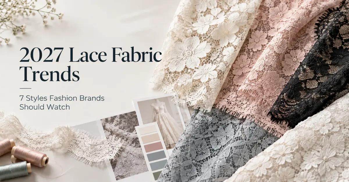 2027 Lace Fabric Trends: 7 Styles Fashion Brands Should Watch