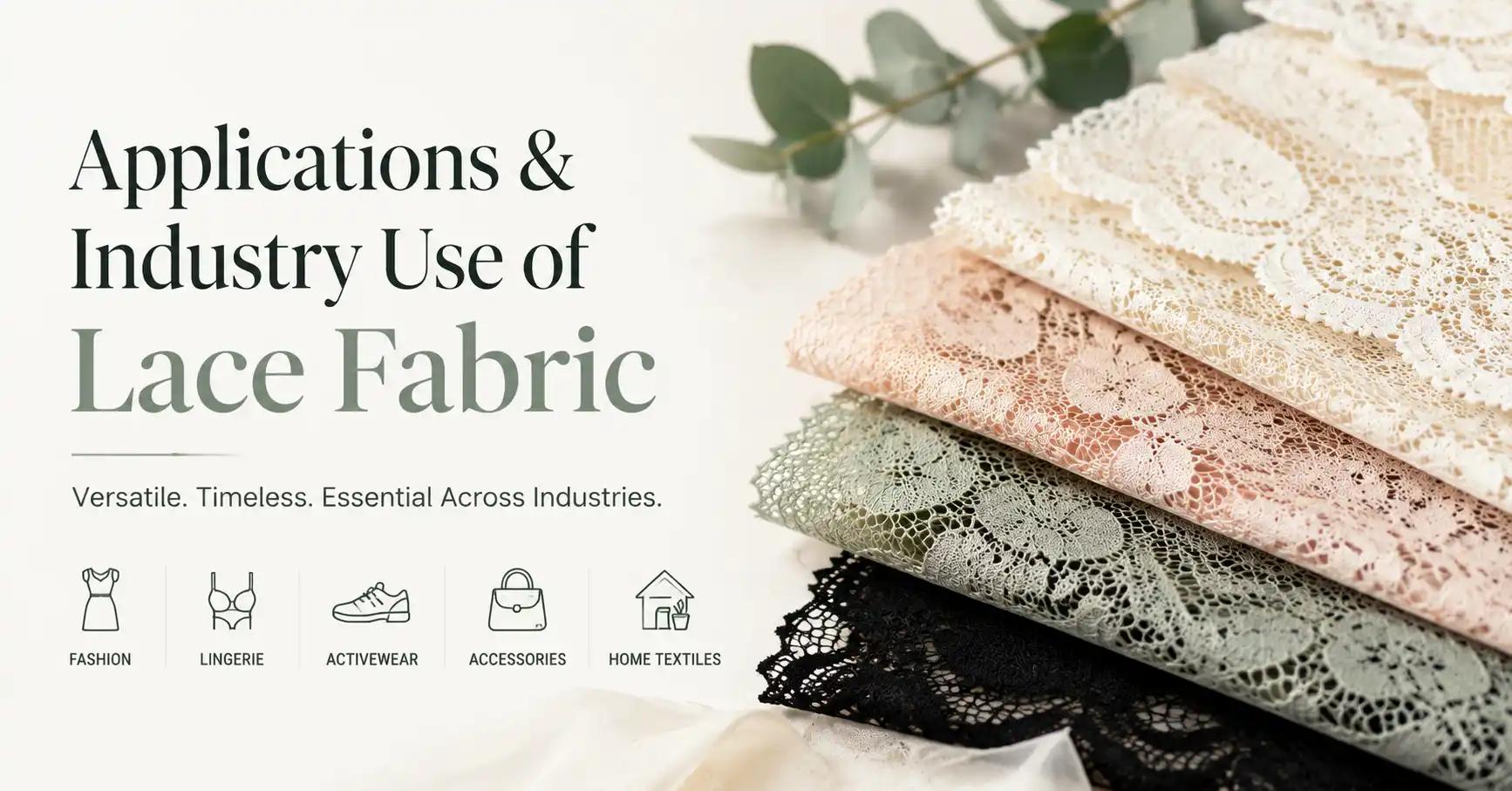 Lace Fabric Uses: From Bridal to Sportswear