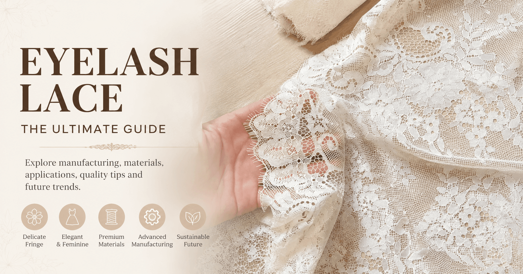 Eyelash Lace: A Comprehensive Guide for Designers and Manufacturers