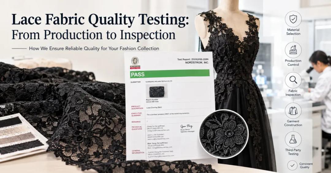 How Lace Fabric Quality Is Tested: From Production to Third-Party Inspection
