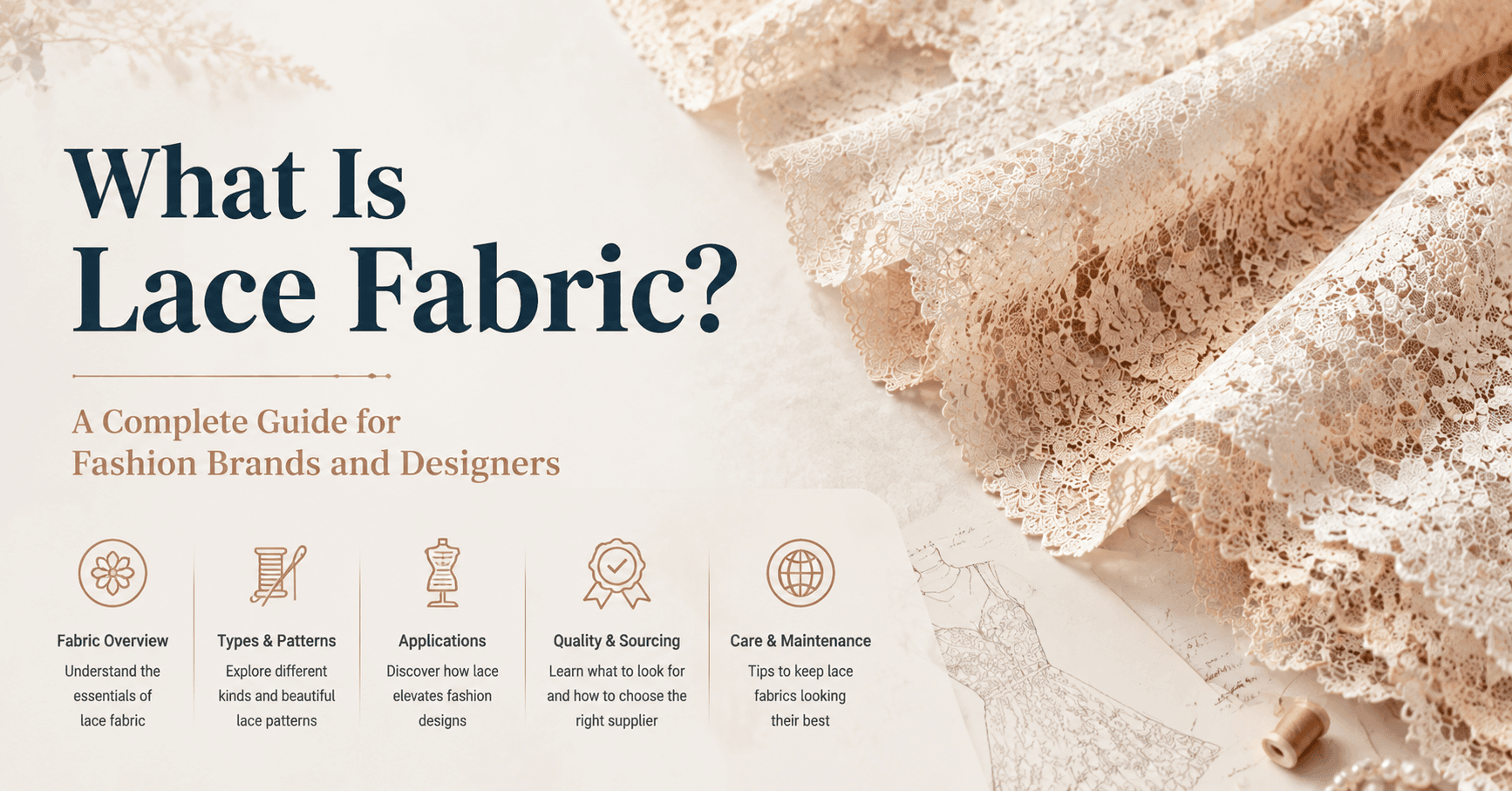 What Is Lace Fabric? A Complete Guide for Fashion Brands and Designers