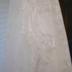 China lace fabric for wedding dresses