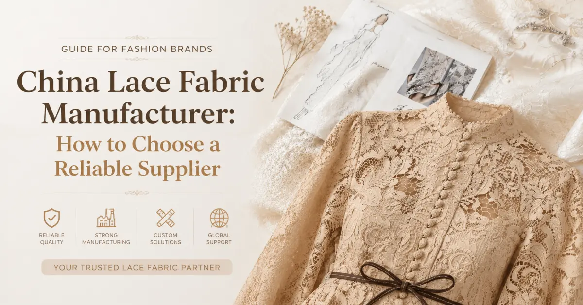 China Lace Fabric Manufacturer: How to Choose a Reliable Supplier
