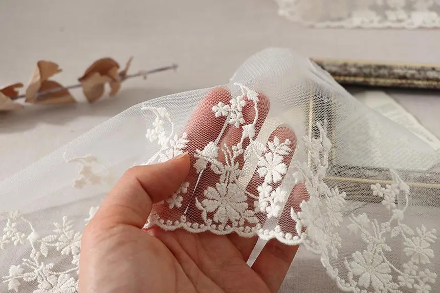 Lightweight lace fabric weight comparison