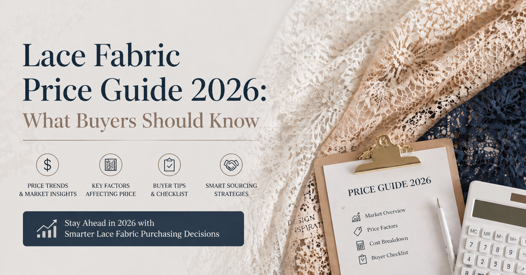 Lace Fabric Price Guide 2026: What Buyers Should Know