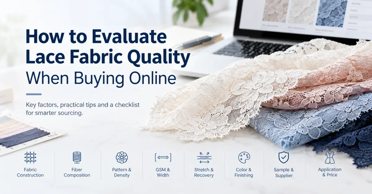 How to Evaluate Lace Fabric Quality When Buying Online
