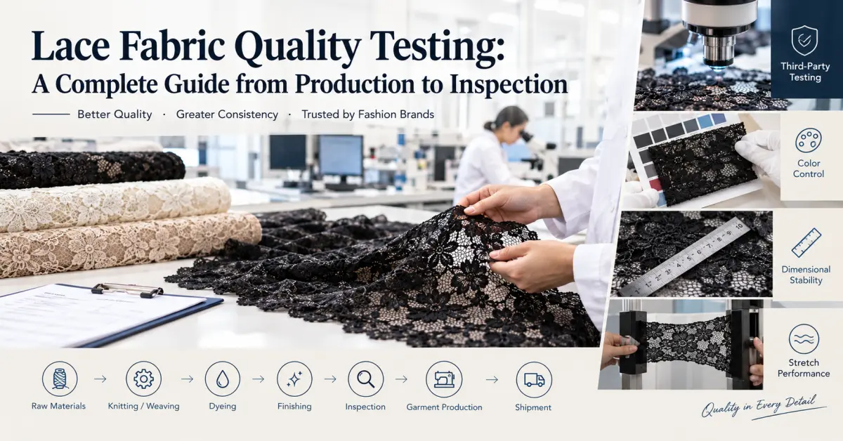 Lace Fabric Quality Testing: A Practical Guide to Inspection from Production to Shipment