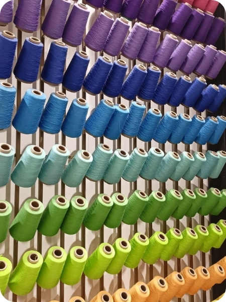 Lace material selection and textile R&D process