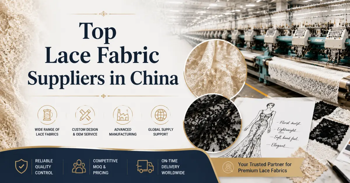 Top Lace Fabric Suppliers in China: A Complete Guide for Fashion Brands and Wholesale Buyers