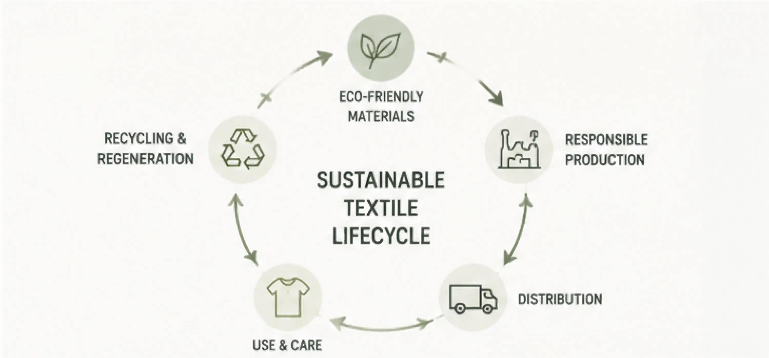 Traditional vs sustainable textile process